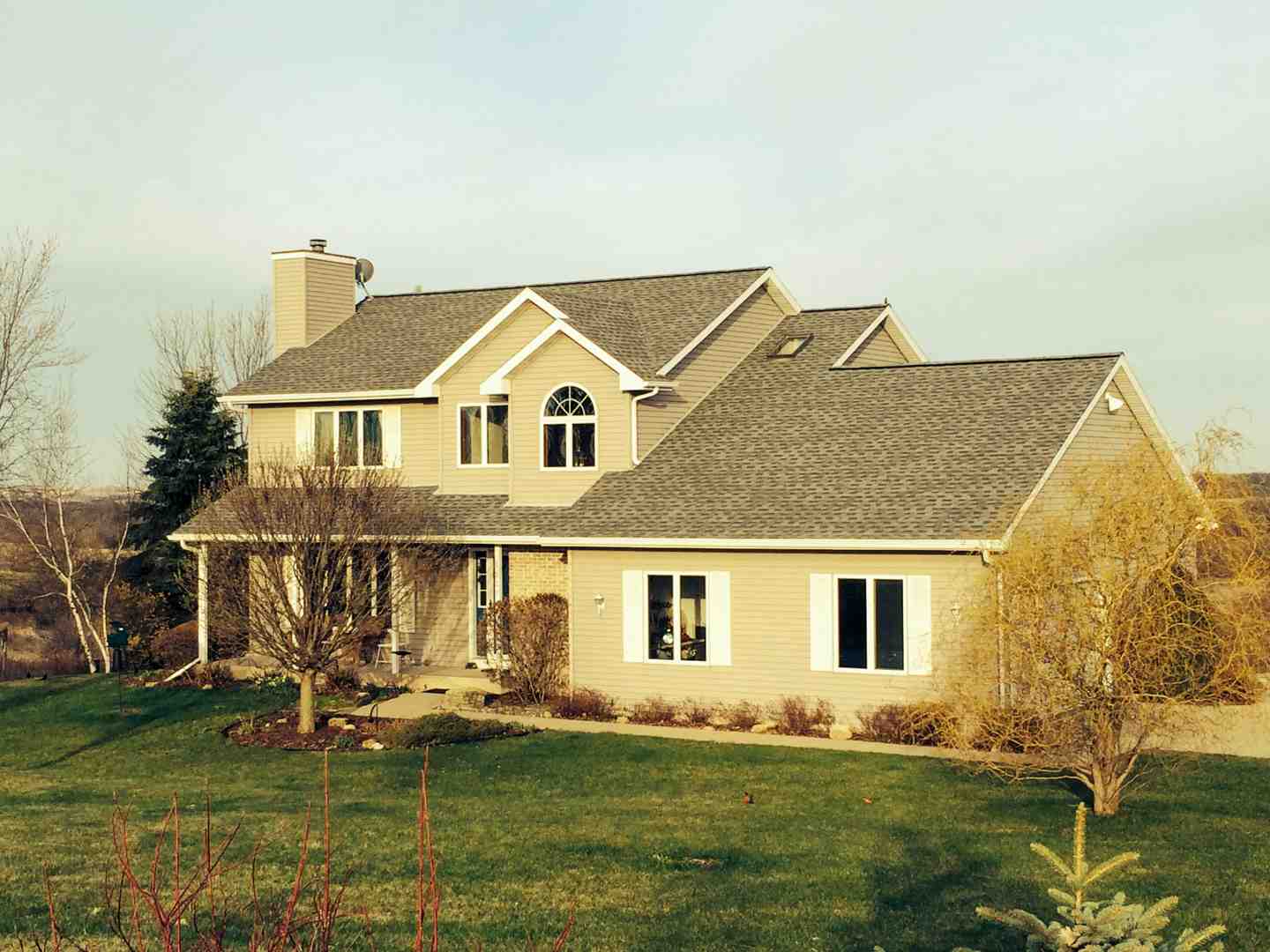 completed Ridge Top Exteriors roofing project showcasing quality workmanship - durable roofing materials