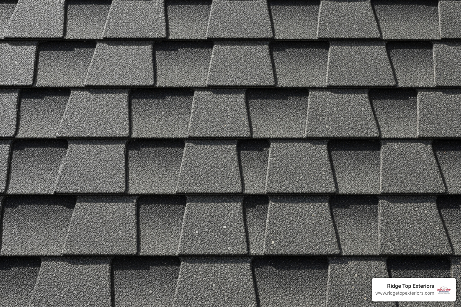 close-up of high-quality GAF architectural shingles - per square foot roofing costs close-up of high-quality GAF architectural shingles - per square foot roofing costs